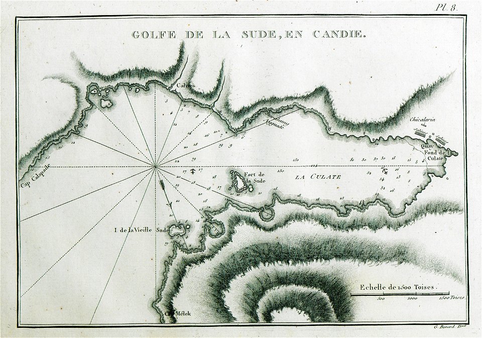 Golfe de la Sude, en Candie - Olivier Guillaume Antoine - 1801