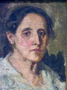 Gonzalez, Juan Fco - Retrato de la sra Robles -ost 44x34 MK f1.2