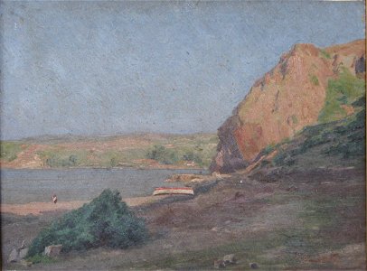 Gonzalez Mendez, Nicanor - Paisaje (Laguna Verde) 05