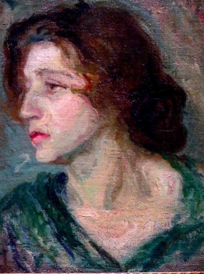 Gonzalez, Juan Fco - Retrato de Heinriette -ost 45.5x35 MK f1.2