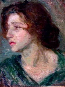 Gonzalez, Juan Fco - Retrato de Heinriette -ost 45.5x35 MK f1.2