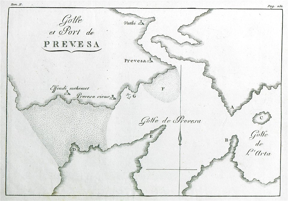 Golfe et port de Prevesa - Grasset De Saint-sauveur André - 1800