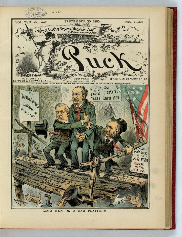 Good men on a bad platform - Zimmerman. LCCN2011660678