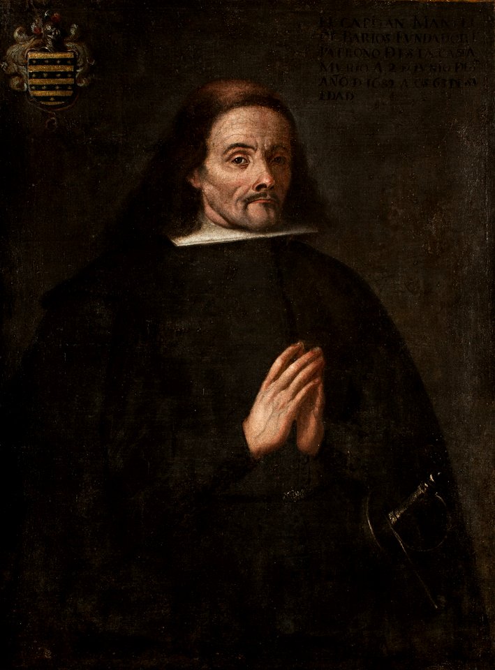 Pedro Ruíz Gonzalez - Portrait of Captain Barrios - Google Art Project