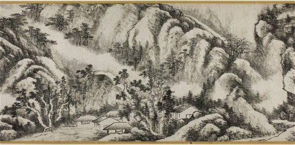 Gong Xian - Landscape - 1924.1047 - Art Institute of Chicago