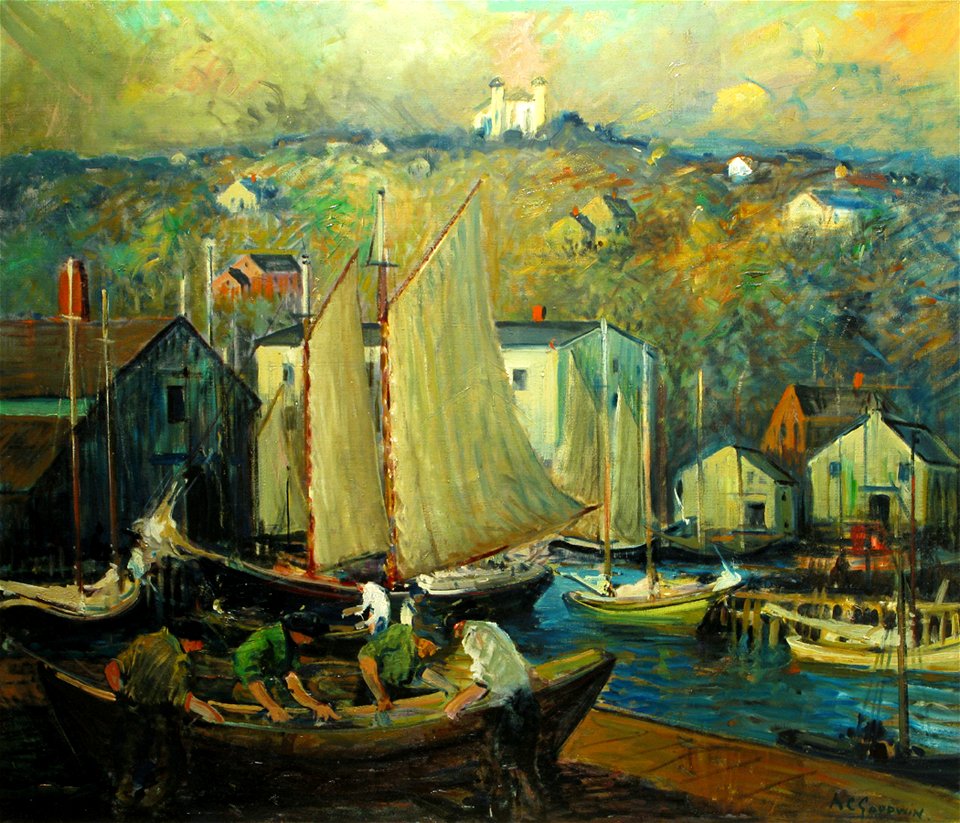 'Gloucester, Massachusetts' by Arthur Clifton Goodwin 
