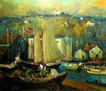 'Gloucester, Massachusetts' by Arthur Clifton Goodwin 