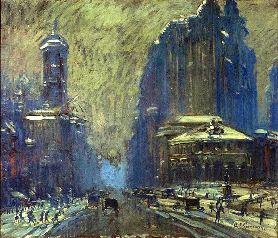 Times Square, New York by Arthur Clifton Goodwin