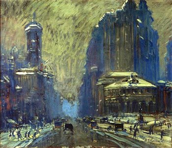 Times Square, New York by Arthur Clifton Goodwin
