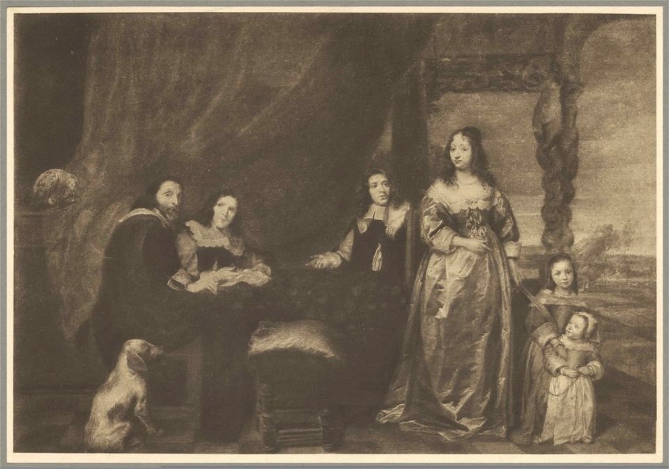 Gonzales Coques - A Family (Kaiser Friedrich Museum)