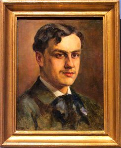Gonzalez, Juan Francisco - Retrato de Augusto D'Halmar -1902 ost 46x35 MAC fRF01