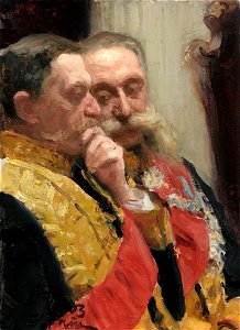Goremykin and Gerard by Repin