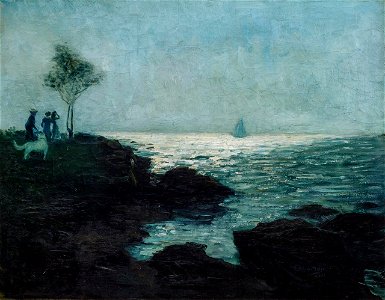 A Walk along the Shore by Aaron Gorson