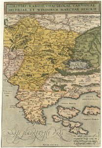 Goritiae, Karstii, Chaczeolae, Carniolae, Histriae, Et Windorvm Marchae Descrip