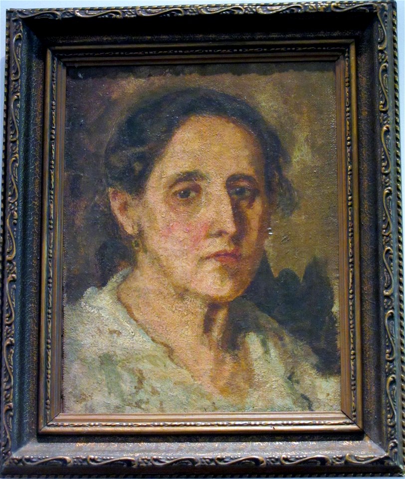Gonzalez, Juan Fco - Retrato de la sra Robles -ost 44x34 MK f1.1