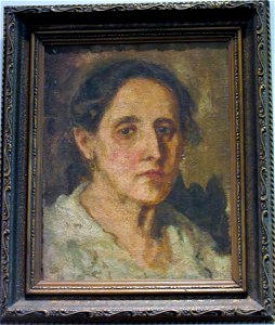 Gonzalez, Juan Fco - Retrato de la sra Robles -ost 44x34 MK f1.1