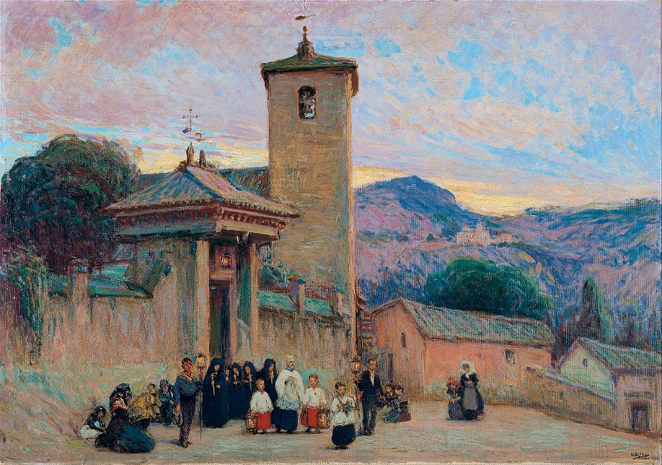 Gonzalo Bilbao - The Viaticum, Toledo - Google Art Project
