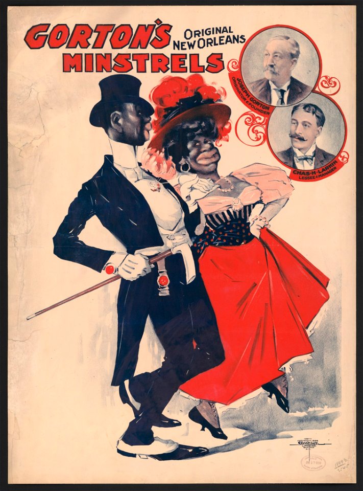 Gorton's Original New Orleans Minstrels LCCN2014636987