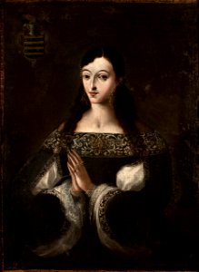 Pedro Ruíz Gonzalez - Portrait of the wife of Captain Barrios - Google Art Project