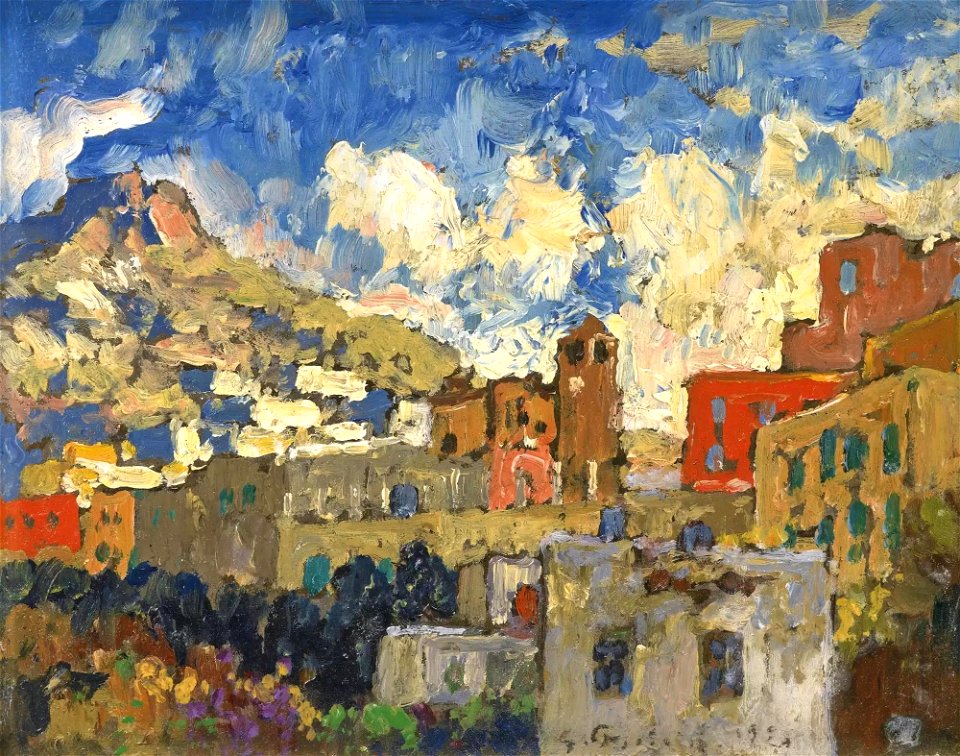 Konstantin Gorbatov - View of Capri