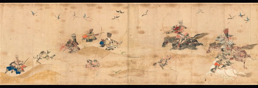 Gosannen kassen ekotoba - Scroll 1 part 14