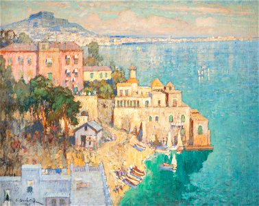 'Posillipo, Naples' by Konstantin Gorbatov, 1926