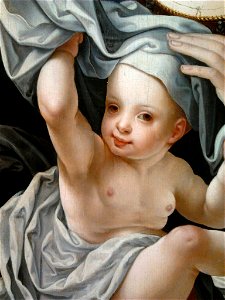 Gossaert Madonna (detail)