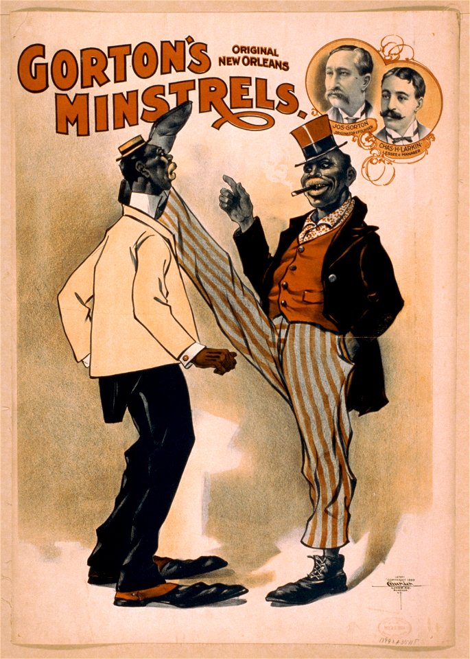 Gorton's Original New Orleans Minstrels LCCN2014636983
