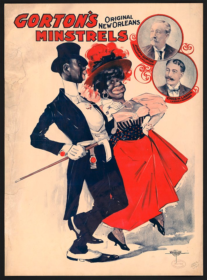 Gorton's Original New Orleans Minstrels LCCN2014636987