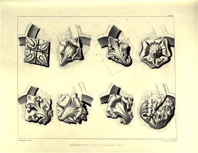 Gothic Ornaments, selected fom various ancient buildings, both in England and Franc, during the years 1828, 1829, and 1839 - Agustus Pugin 32