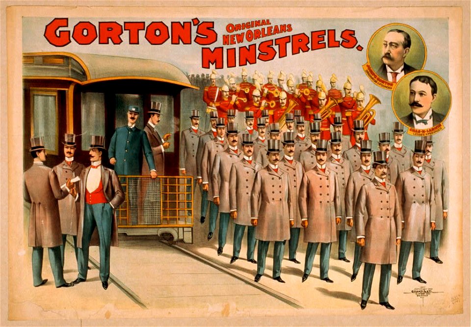 Gorton's Original New Orleans Minstrels LCCN2014636990