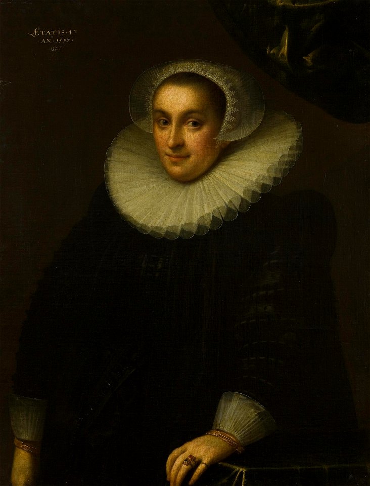 Gortzius Geldorp - Portrait of Cornelia Bot, wife of Gottfried Houtappel