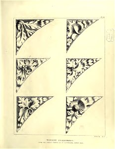 Gothic Ornaments, selected fom various ancient buildings, both in England and Franc, during the years 1828, 1829, and 1839 - Agustus Pugin 26