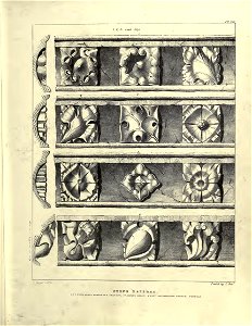Gothic Ornaments, selected fom various ancient buildings, both in England and Franc, during the years 1828, 1829, and 1839 - Agustus Pugin 50