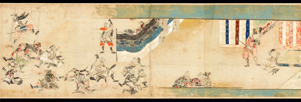 Gosannen kassen ekotoba - Scroll 3 part 2