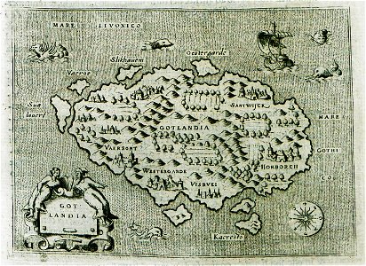 Gotlandia - Porcacchi Tomaso - 1620