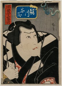 Gototei Hirosada (Japanese) - Kinugawa Tanizō in A Mirror of Brave and Loyal Wrestlers (Chūkō Sekitori Kagami) - 1992.87 - Cleveland Museum of Art