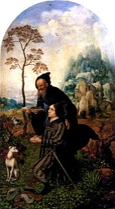 Gossaert St Anthony with a Donor