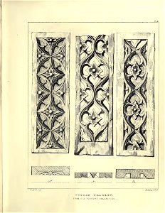 Gothic Ornaments, selected fom various ancient buildings, both in England and Franc, during the years 1828, 1829, and 1839 - Agustus Pugin 41