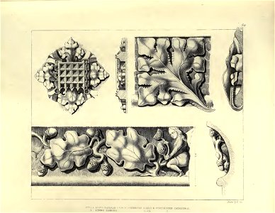 Gothic Ornaments, selected fom various ancient buildings, both in England and Franc, during the years 1828, 1829, and 1839 - Agustus Pugin 45
