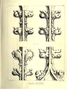 Gothic Ornaments, selected fom various ancient buildings, both in England and Franc, during the years 1828, 1829, and 1839 - Agustus Pugin 11