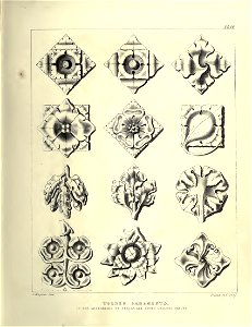 Gothic Ornaments, selected fom various ancient buildings, both in England and Franc, during the years 1828, 1829, and 1839 - Agustus Pugin 19