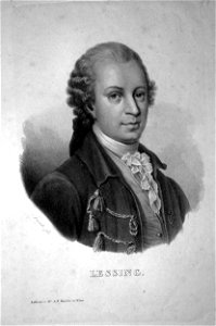 Gotthold Ephraim Lessing Litho