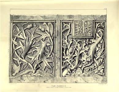 Gothic Ornaments, selected fom various ancient buildings, both in England and Franc, during the years 1828, 1829, and 1839 - Agustus Pugin 35