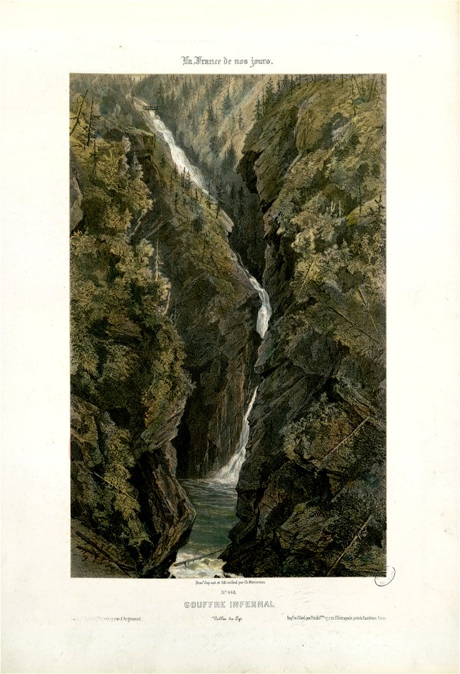 Gouffre infernal - Vallée du Lys - Fonds Ancely - B315556101 A MERCEREAU 1 007