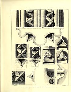 Gothic Ornaments, selected fom various ancient buildings, both in England and Franc, during the years 1828, 1829, and 1839 - Agustus Pugin 61