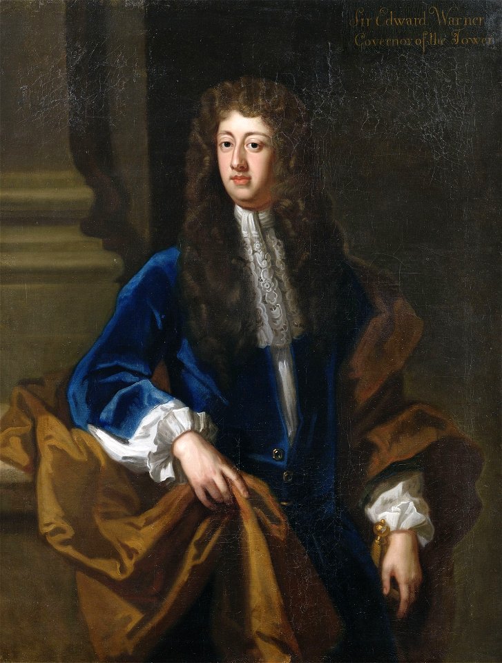Gottfried Kneller (attr) Portrait Sir Edward Warner
