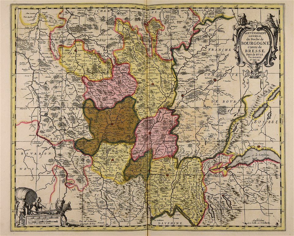 Gouvernement general du duché de Bourgogne comté de Bresse pays de... - CBT 5879472