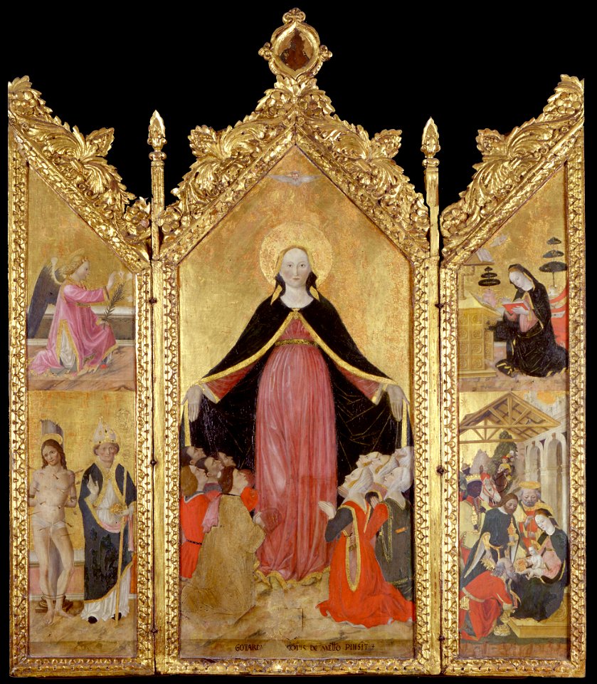 Gottardo Scotti - Triptych of the Madonna of Mercy - Google Art Project