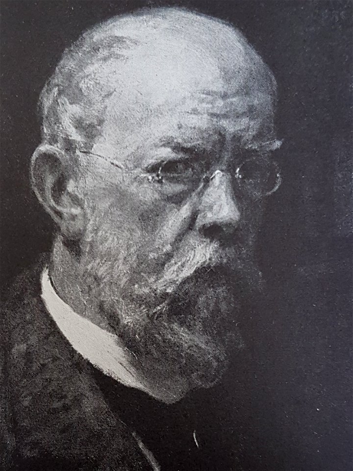Gottfrid Kallstenius (konstnär) självporträtt